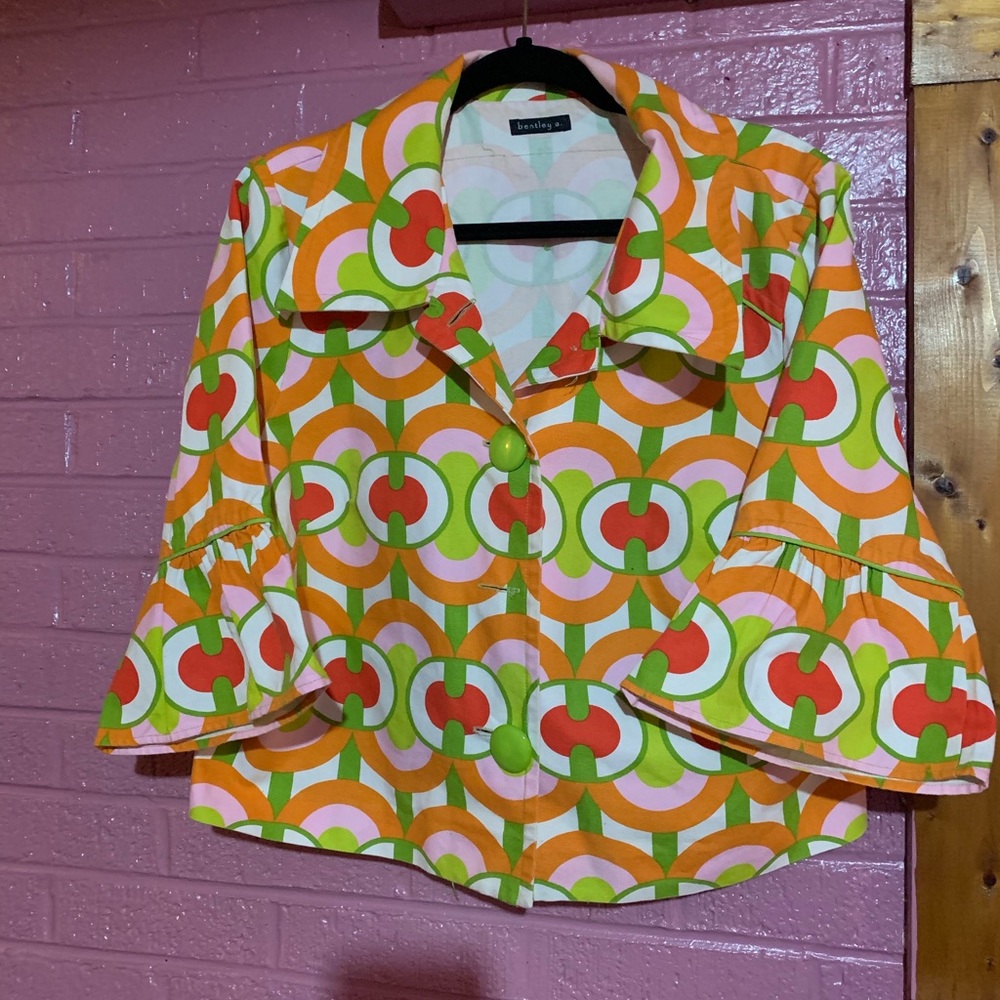 Multi Color Crop Jacket